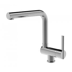 Grifo abatible cocina GRB caño Forma monomando cromo