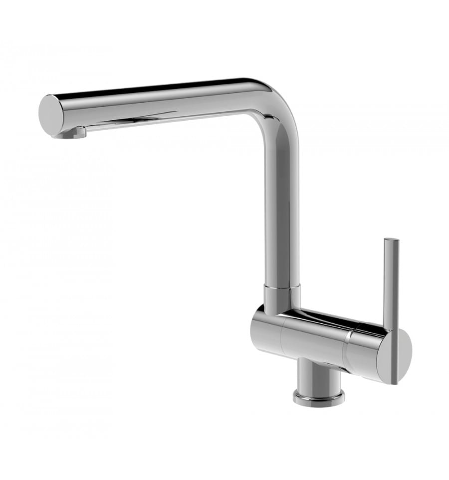 Grifo abatible cocina GRB caño Forma monomando cromo