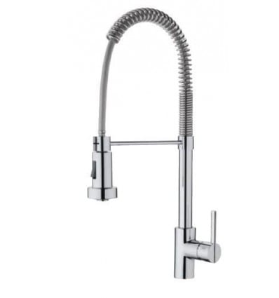 GRB Eternal caño Industrial grifo fregadero monomando cromo