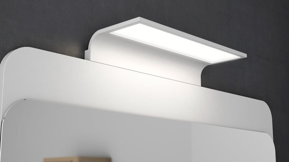 Aplique de luz LED Luna 30cm de Viso Bath