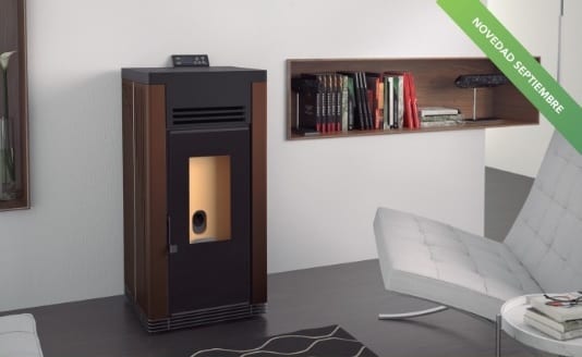 Estufa de Pellets Aire Canalizable 12,5 kw Modelo BP-201 K