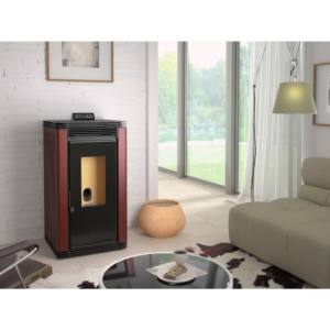 Estufa de Pellets Aire Frontal 12,5 kw Modelo BP-200 K