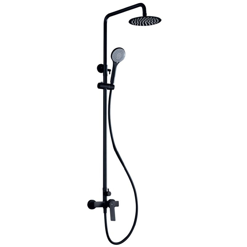 Columna de ducha negra Imex Luxor