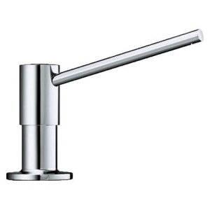 Blanco TORRE Dispensador Cromo