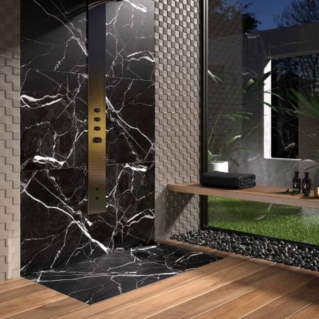 Plato de ducha resina STONE 3D MARMOL - Imagen 3