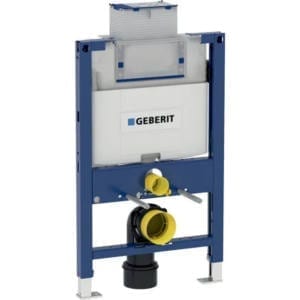 Geberit Duofix para inodoro suspendido, 82 cm, con cisterna empotrada Omega 12 cm