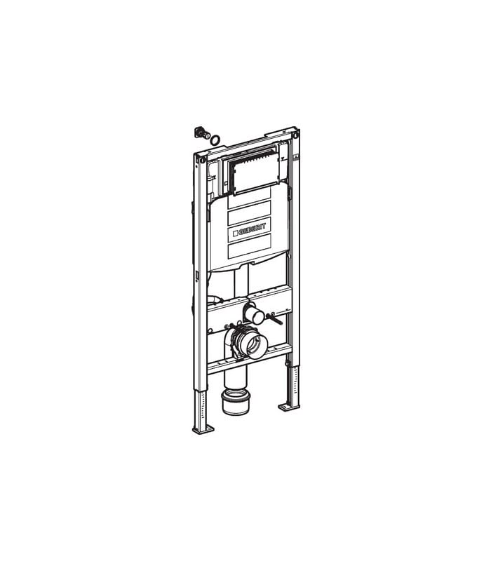 Geberit Duofix cisterna Sigma 12 cm para inodoro suspendido - Imagen 2