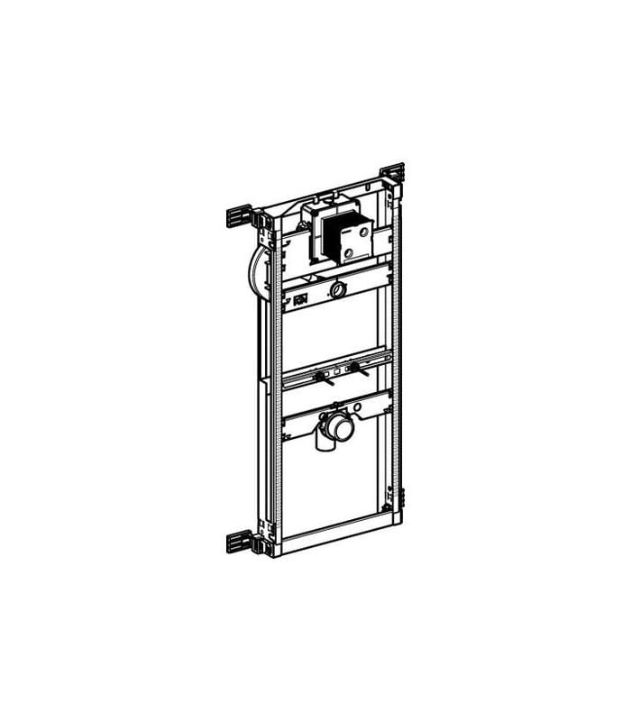 Geberit Kombifix bastidor para urinario 109–127 cm, universal, para sistema de descarga visto - Imagen 4