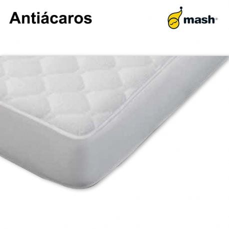 Cubrecolchón acolchado Antiácaros de Mash