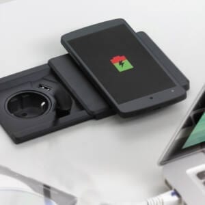 Enchufe Square 80 1+1 USB