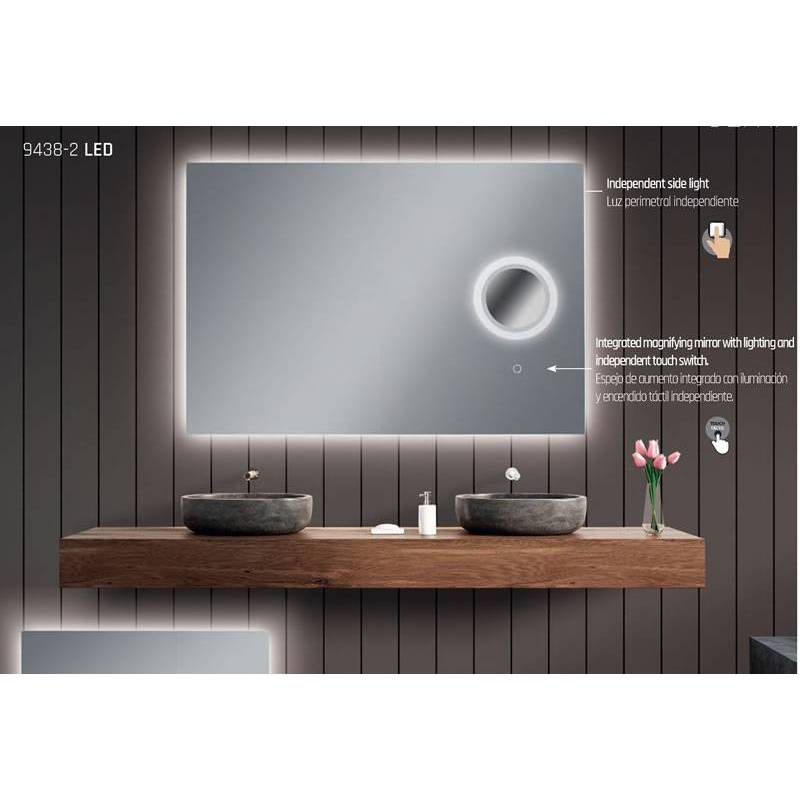Espejo de baño Olter LED de ACB.