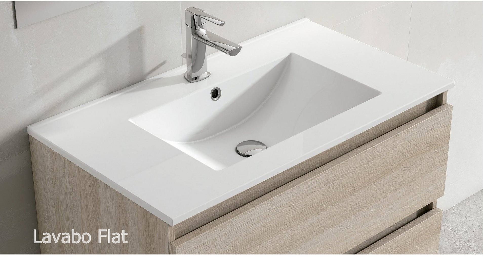 Conjunto mueble de baño Viso Bath Bari suspendido 1 cajón - Imagen 5