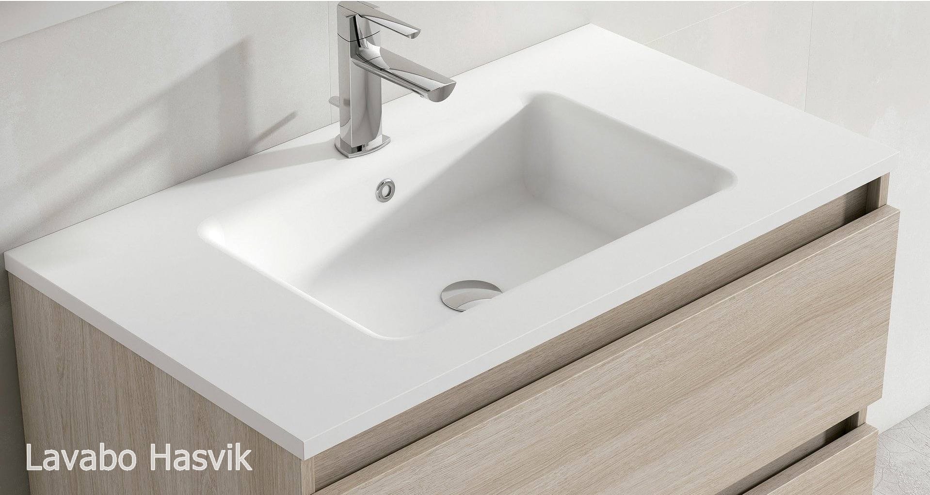 Conjunto mueble de baño Viso Bath Bari suspendido 1 cajón - Imagen 6