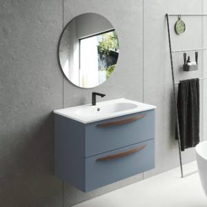 Conjunto mueble de baño Arco suspendido 2 cajones 80-100 CM Visobath