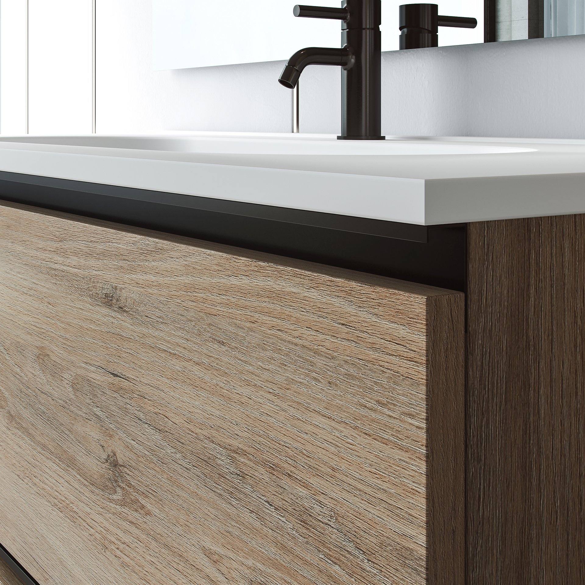 Conjunto mueble de baño Granada suspendido 2 C - Visobath - Imagen 2