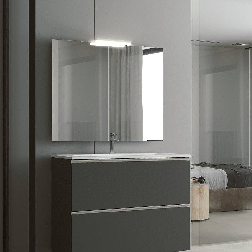 Conjunto mueble de baño Granada suspendido 2 C - Visobath - Imagen 6