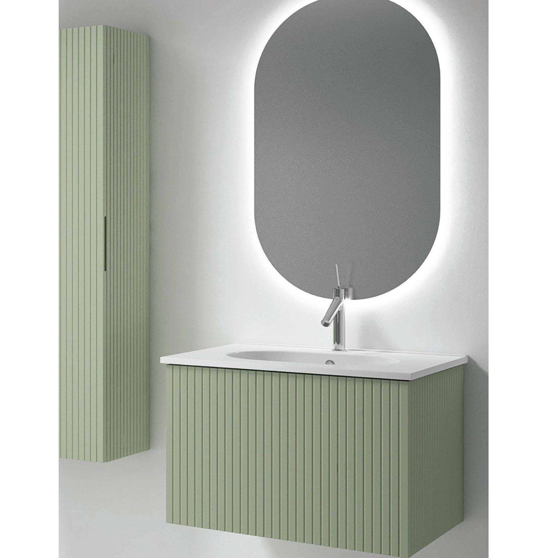 Conjunto mueble de baño Viso Bath Bari suspendido 1 cajón - Imagen 4