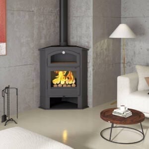Estufa de Leña de Rincón con Horno Modelo CH-4 R