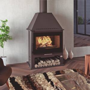 Chimenea de Leña con Turbina tangencial Modelo M-300 T