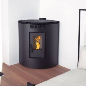 Estufa de Pellets Aire Rincón 9,5 Kw Modelo BP-100 R