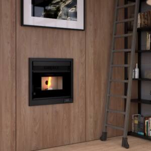 Insertable de Pellet Aire Canalizable 9,8 kw Modelo IP-160 K