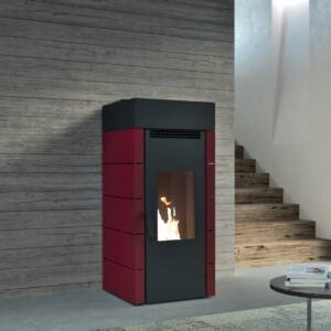 Estufa de Pellets Aire canalizable 17,5 kw Modelo BP-701