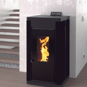 Termo-Estufa Pellets Frontal 12,05 kw al Agua Modelo BP-500 H