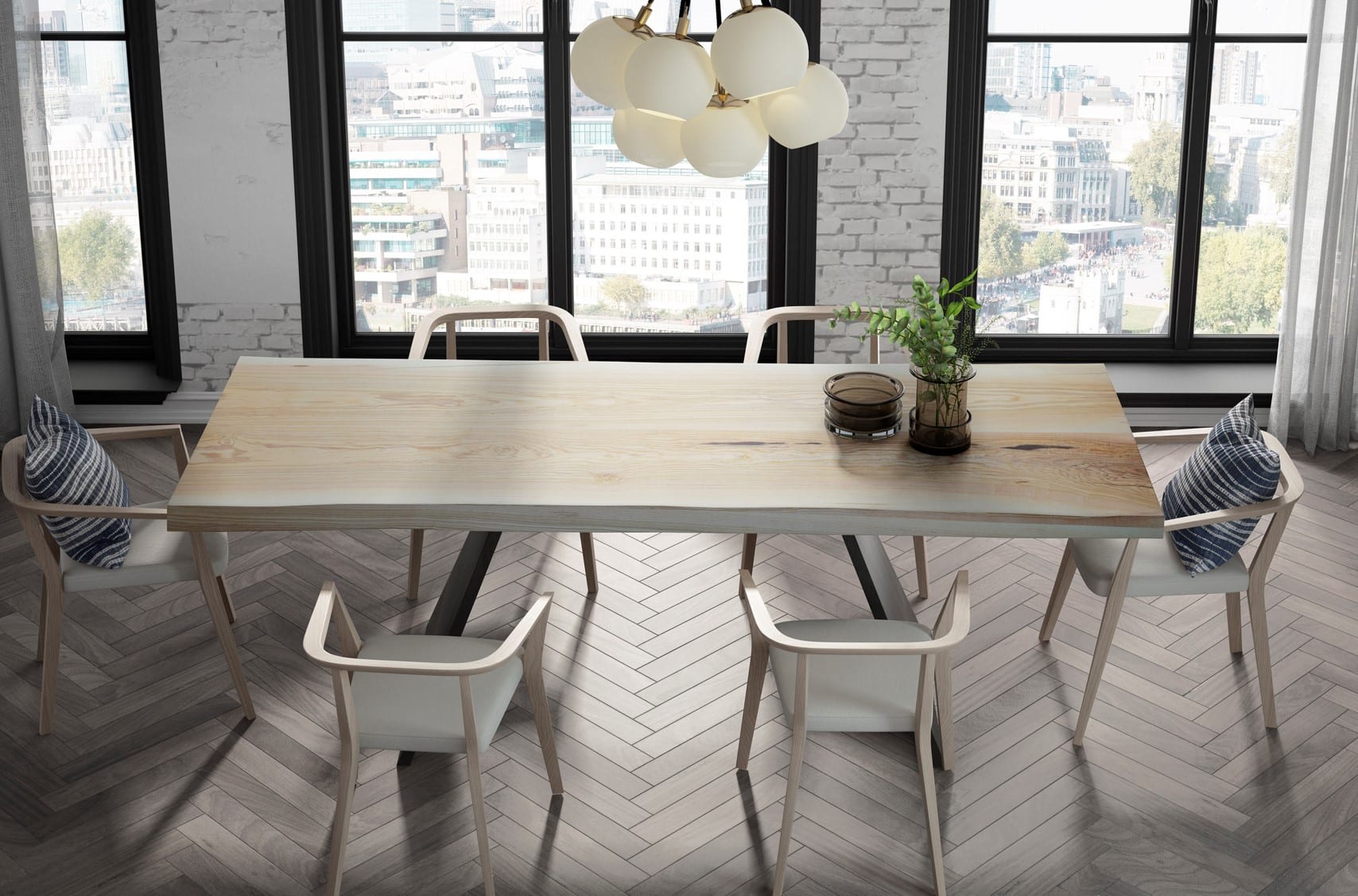 Mesa ALUVIAL madera de FRESNO