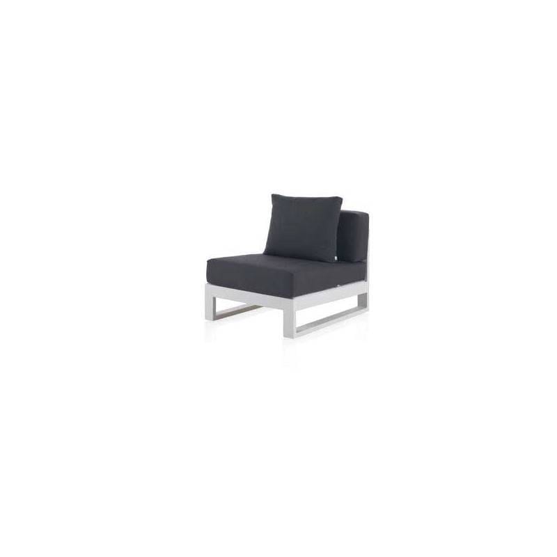 Set Sofá rinconera para terraza con mesa de centro modelo bianco - Imagen 3