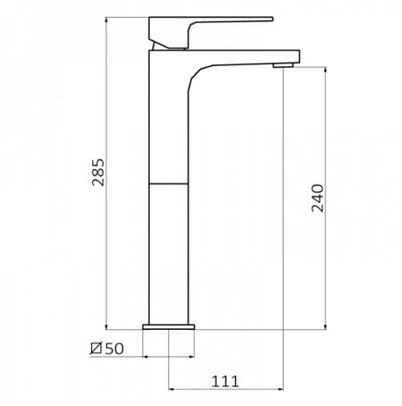 Grifo lavabo Alto Monomando KALA GRB - Imagen 3