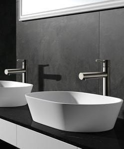 Grifo Monomando lavabo Alto IMEX Serie Moscú