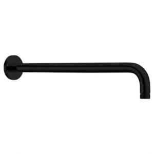 Brazo pared IMEX redondo 370 mm. negro mate