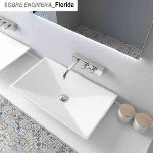 Lavabo sobre encimera Florida