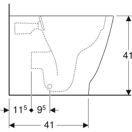 Inodoro al suelo Smyle Square - Imagen 4