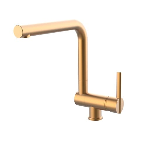 Grifo abatible cocina GRB caño Forma monomando cromo - Imagen 2