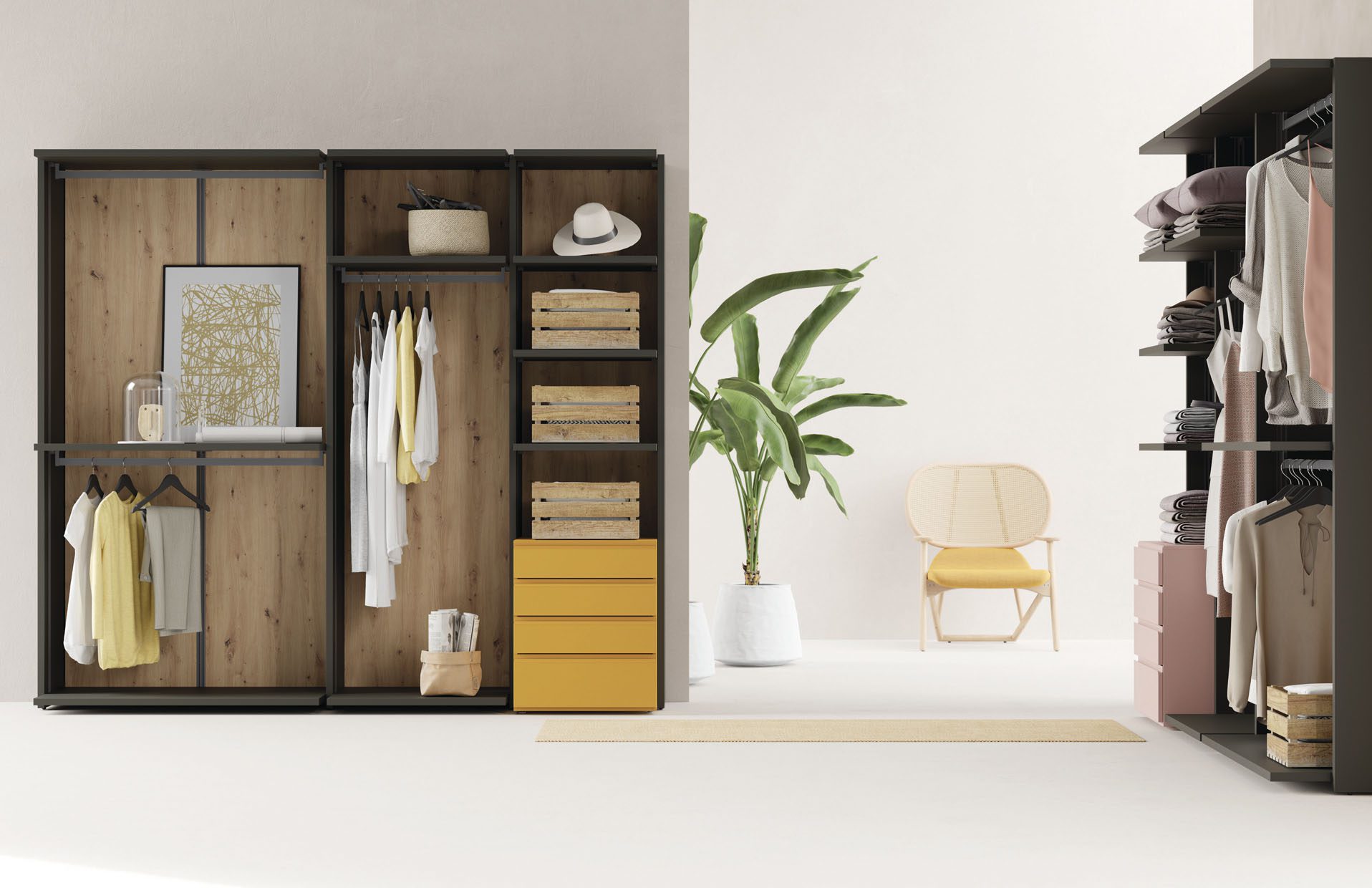 Vestidor CLOSET laminado