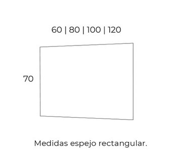 Espejo baño LED Rectangular - retroiluminado y antivaho - Imagen 4