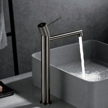 Grifo monomando lavabo níquel