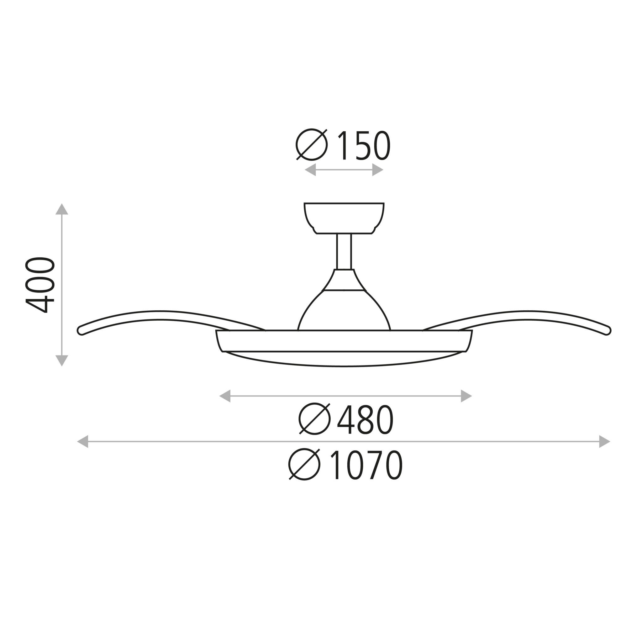 Ventilador de techo Zonda 2514/42 - Imagen 3