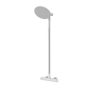 Monomando de ducha con columna Gyro Cromo Estilo hidro Colección TIME