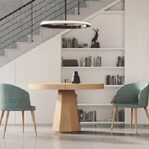 Mesa Laos Roble extensible 110