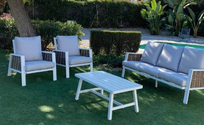 Set salón Jardín exterior Tenerife