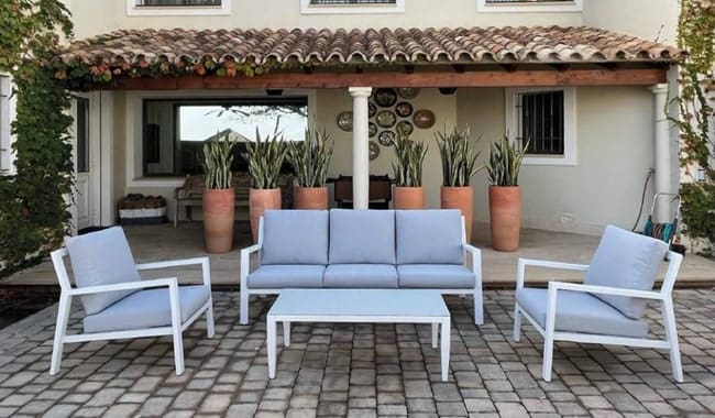 Set salón Jardín exterior Tivoli - Imagen 2