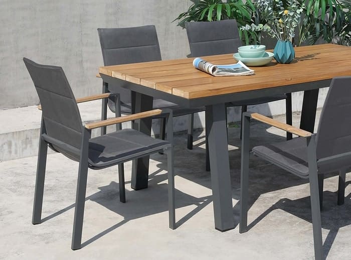 Silla de aluminio Lagos