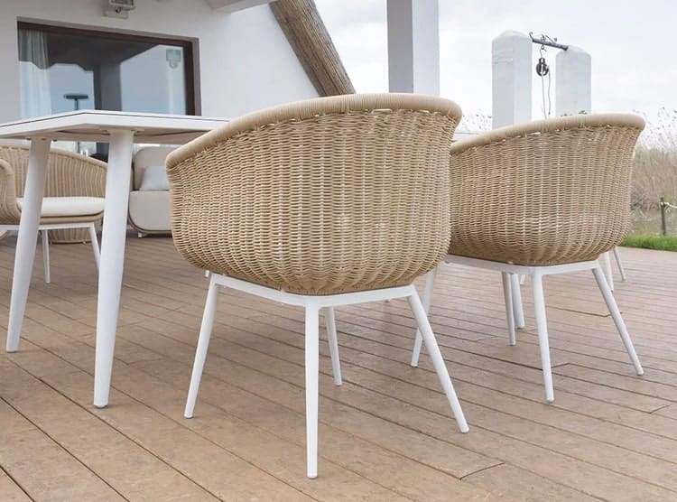 Silla de cuerda trenzada Palma