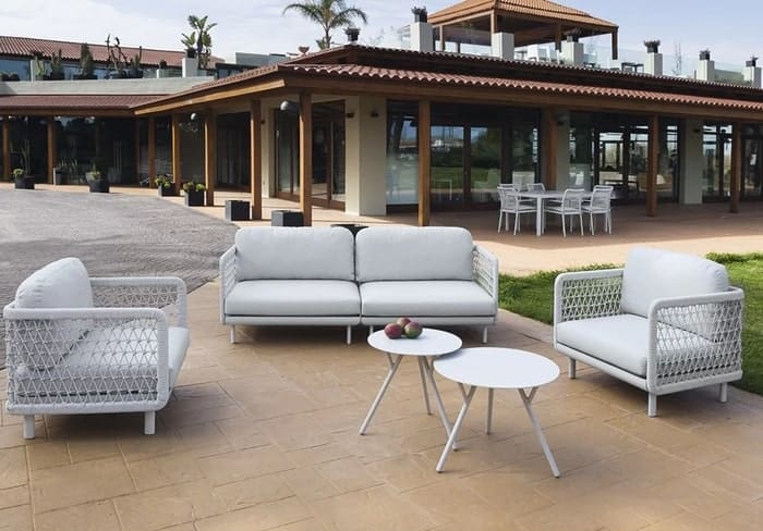 Sillón de cuerda trenzada MODELO VERONA -ARKIMUEBLE- - Imagen 5