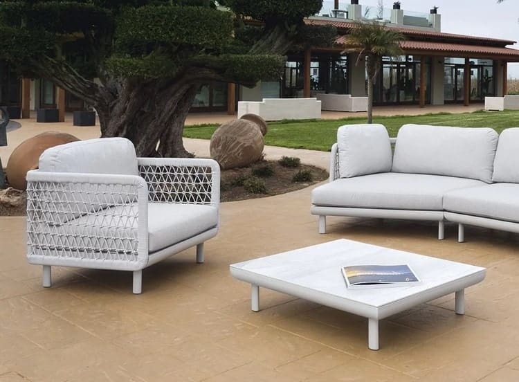 Sillón de cuerda trenzada MODELO VERONA -ARKIMUEBLE- - Imagen 4