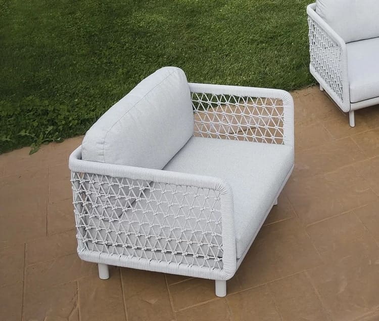 Sillón de cuerda trenzada MODELO VERONA -ARKIMUEBLE-
