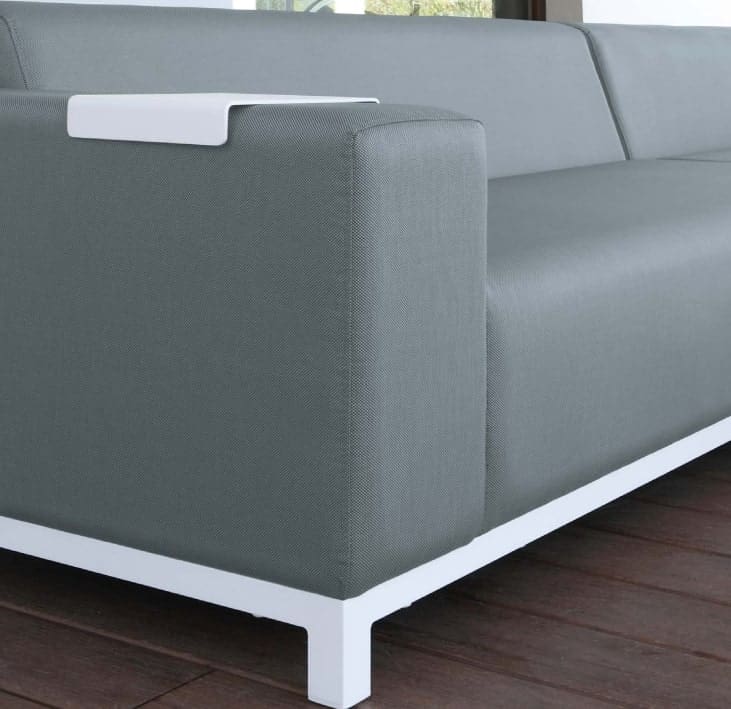 Sofá en aluminio MODELO SORRENTO -ARKIMUEBLE- - Imagen 2
