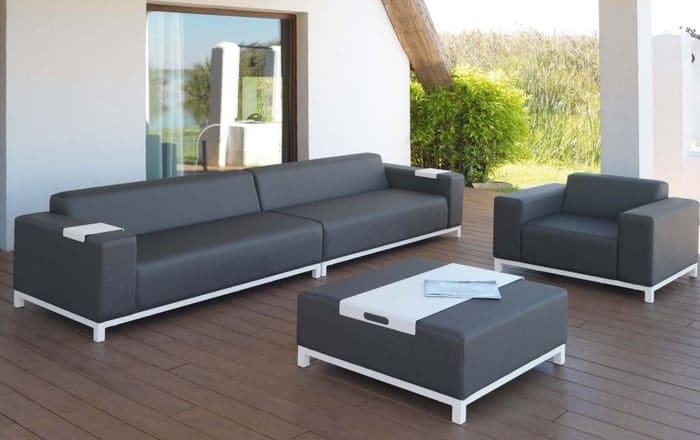 Mesa de centro exterior MODELO SORRENTO -ARKIMUEBLE- - Imagen 2